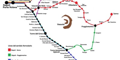 நாப்போலி ரயில் வரைபடம்